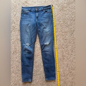 White House Black Market Skimmer Jeans size 8